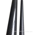 Twill weave 25mm glossy carbon fiber tube pipe